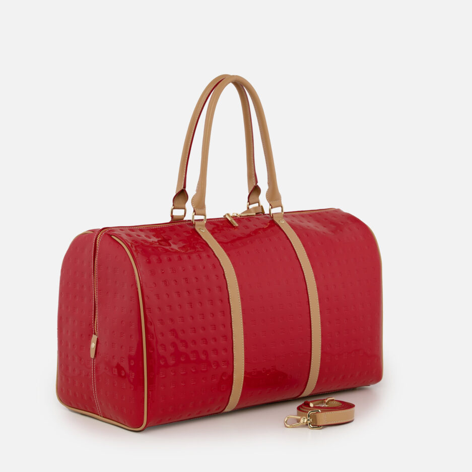 Shop for Louis Vuitton Red Epi Leather Keepall 55 cm Duffle Bag Luggage -  Shipped from USA